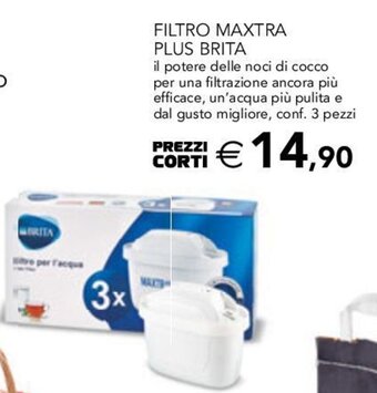 Esselunga FILTRO MAXTRA PLUS BRITA offerta