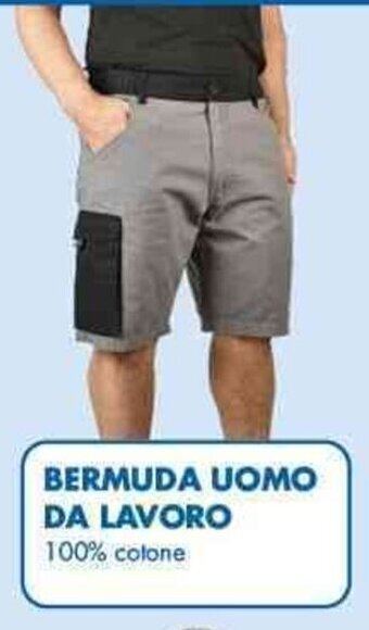 MD Discount BERMUDA UOMO DA LAVORO offerta