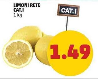 PENNY LIMONI RETE CAT.I 1 kg offerta