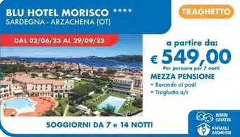 MD Discount BLU HOTEL MORISCO offerta