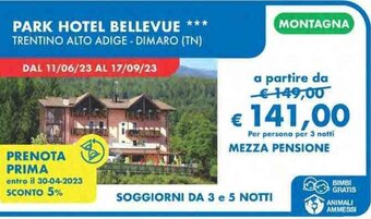 MD Discount PARK HOTEL BELLEVUE offerta