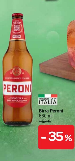Carrefour Birra Peroni 660 ml offerta