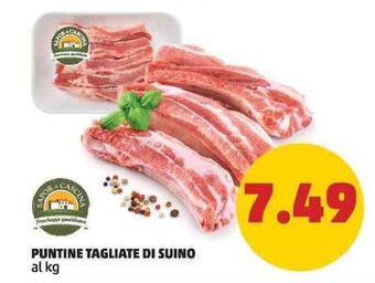 PUNTINE TAGLIATE DI SUINO