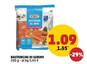PENNY BASTONCINI DI SURIMI 200 g offerta