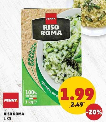 PENNY PENNY RISO ROMA 1 kg offerta