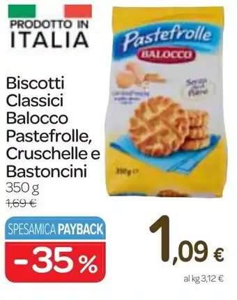 Carrefour Biscotti Classici Balocco Pastefrolle 350 g offerta