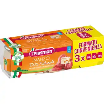 Spazio Conad Omogeneizzato di carne plasmon offerta