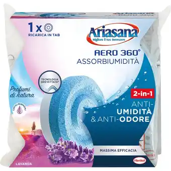 Spazio Conad Ricarica assorbiumidità aero 360° ariasana offerta