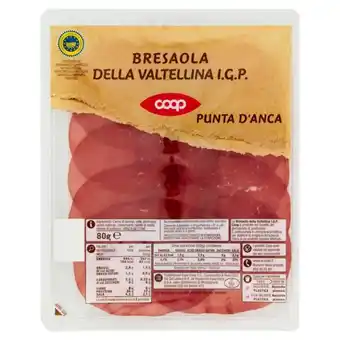 Coop Bresaola della valtellina i.g.p. coop offerta