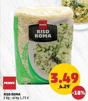 PENNY PENNY RISO ROMA 2 kg offerta