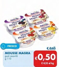 MD Discount Naturella mousse magra offerta