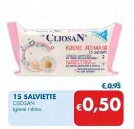 MD Discount Cliosan 15 salviette offerta