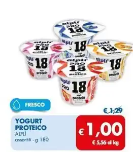 MD Discount Alplì yogurt proteico offerta