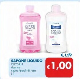 MD Discount Cliosan sapone liquido offerta