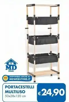 MD Discount Portacestelli multiuso offerta