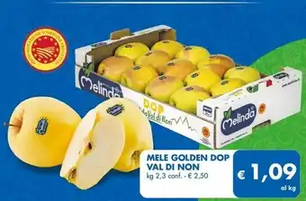 MD Discount Melinda mele golden dop val di non offerta