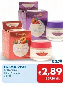 MD Discount Botanika crema viso offerta
