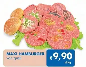 MD Discount Maxi hamburger offerta