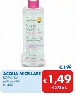 MD Discount Botanika acqua micellare offerta