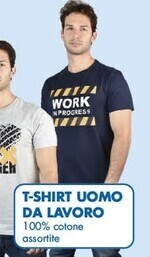 MD Discount T-shirt uomo da lavoro offerta