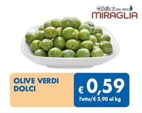 MD Discount Miraglia olive verdi dolci offerta