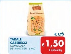 MD Discount Compagnia dei panettieri taralli caserecci offerta