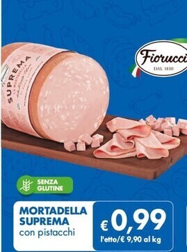 MD Discount Fiorucci mortadella suprema offerta