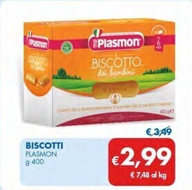 MD Discount Plasmon biscotti offerta