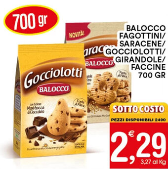 BALOCCO FAGOTTINI/ SARACENE/ Gocciolotti/Girandole/Faccine 700 gr