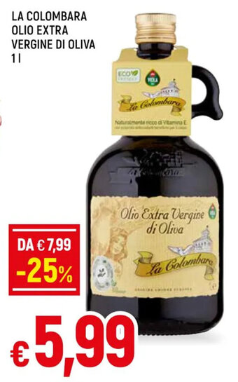 A&O LA COLOMBARA OLIO EXTRA VERGINE DI OLIVA 1 l offerta