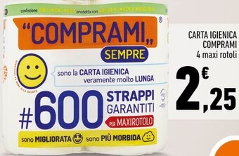 Conad City Comprami carta igienica offerta