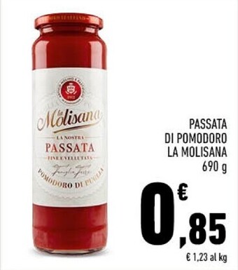 Conad City La molisana passata di pomodoro offerta