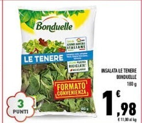 Conad City Bonduelle insalata le tenere offerta