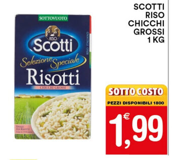Gecop Scotti Riso Chicchi Grossi 1 kg offerta