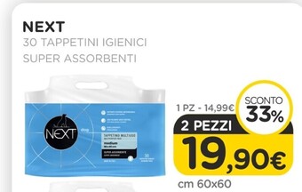 Arcaplanet Next - 30 tappetini igienici super assorbenti offerta