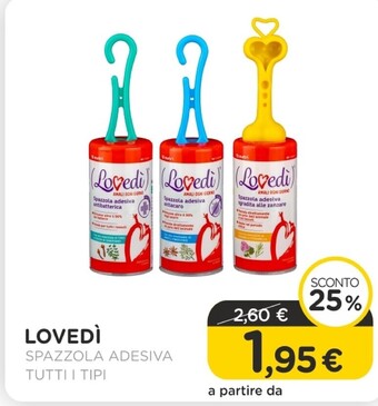 Arcaplanet Lovedi - spazzola adesiva tutti i tipi offerta