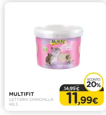 Arcaplanet Multifit - lettiera chinchilla offerta