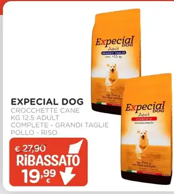 Arcaplanet Expecial dog - crocchette cane adult complete - grandi taglie pollo - riso offerta
