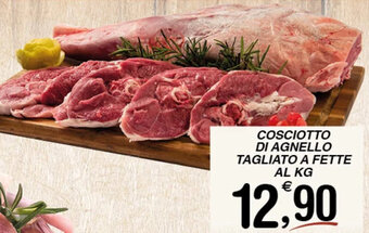 Gecop COSCIOTTO DI AGNELLO TAGLIATO A FETTE AL KG offerta