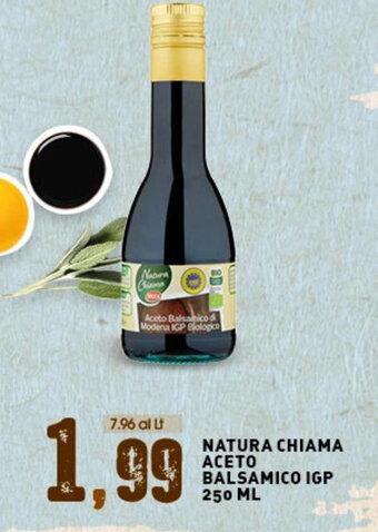 Gecop NATURA CHIAMA ACETO BALSAMICO IGP 250 ML offerta