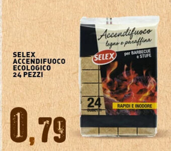 SELEX ACCENDIFUOCO ECOLOGICO 24 PEZZI