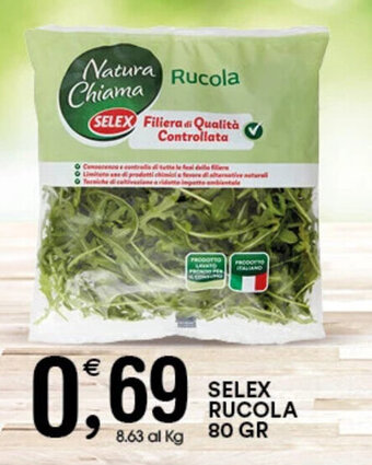 Gecop SELEX RUCOLA 80 GR offerta