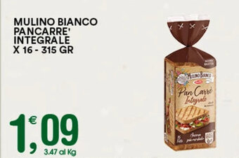 Gecop MULINO BIANCO PANCARRE' INTEGRALE X 16-315 GR offerta