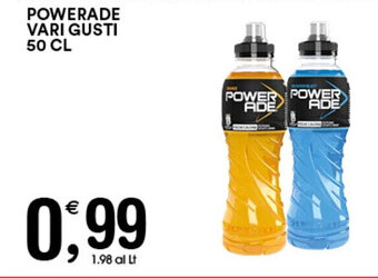 Gecop POWERADE VARI GUSTI 50 CL offerta