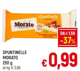 A&O SPUNTINELLE MORATO 250 g offerta