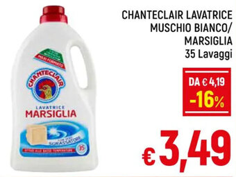 A&O CHANTECLAIR LAVATRICE MUSCHIO BIANCO/ MARSIGLIA 35 Lavaggi offerta