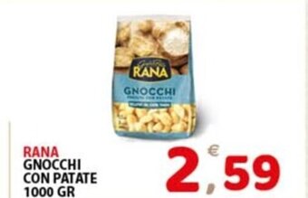 Premium Supermercati RANA GNOCCHI CON PATATE 1000 GR offerta