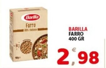 Premium Supermercati BARILLA FARRO 400 GR offerta