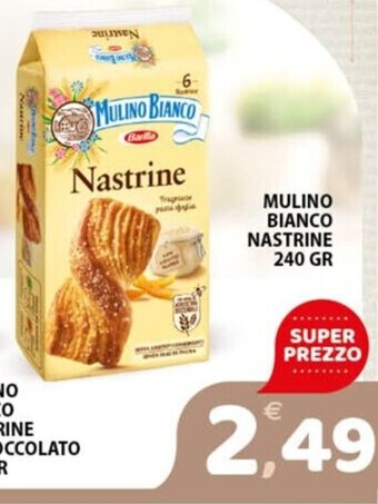 Premium Supermercati MULINO BIANCO NASTRINE 240 GR offerta