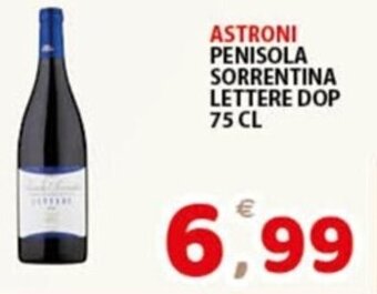 Premium Supermercati ASTRONI PENISOLA SORRENTINA LETTERE DOP 75 CL offerta